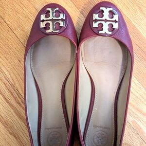 Tory Burch Signature Ballet Flat Size 7.5